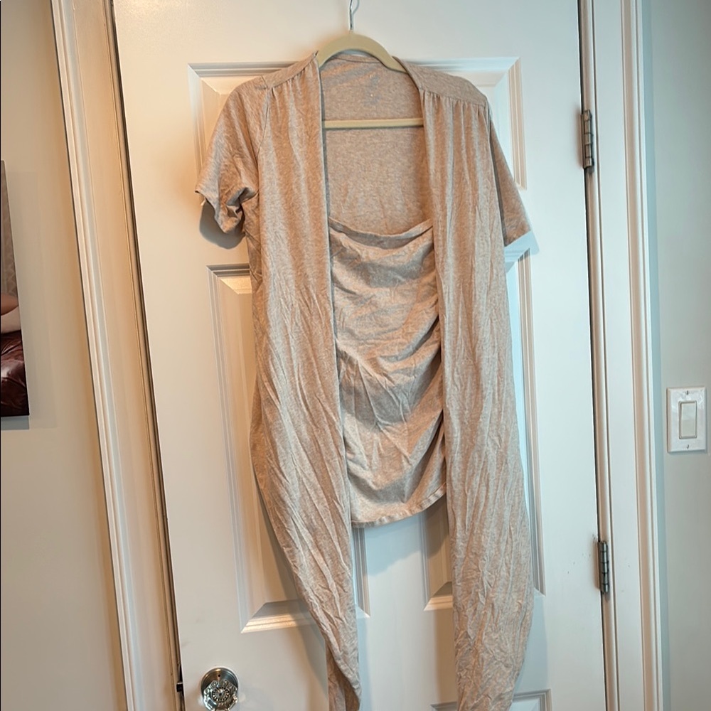 Kindred Bravely Organic Cotton Skin-to-Skin Wrap Top